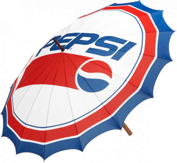 Pepsi custom allover bedrukte paraplu